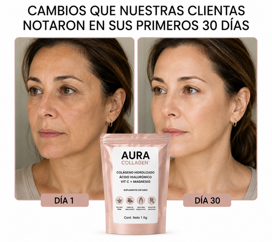 Colágeno Hidrolizado 4 en 1: Fortalece tu piel, cabello, uñas y articulaciones